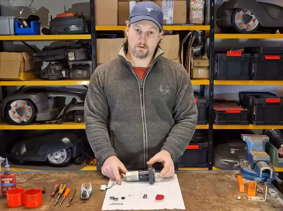 Repair of wheel motor for Gardena and smaller Husqvarna machines